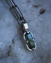 Load image into Gallery viewer, Discounted! Tourmaline Bicolor Charm