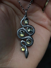 Load image into Gallery viewer, Ostara Serpent Sapphire Talisman~