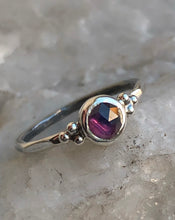 Load image into Gallery viewer, Sapphire Stacker~ size 7.5