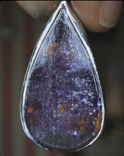Load image into Gallery viewer, Cacoxenite in Amethyst Pendant