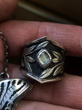 Load image into Gallery viewer, Sage Shield ring size 6.25-6.5