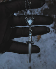 Load image into Gallery viewer, Aquamarine Frost Necklace |