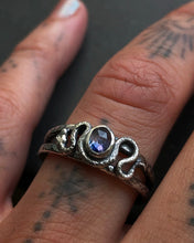Load image into Gallery viewer, Sapphire Serpent Stacker ~size 7