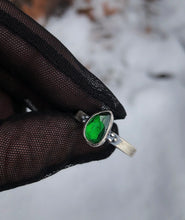 Load image into Gallery viewer, Evergreen Stacking ring ~ sz 8