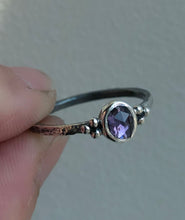 Load image into Gallery viewer, Lavender Stacking Ring ~ size 7.5