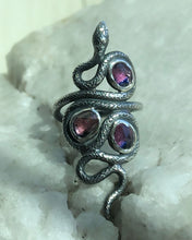Load image into Gallery viewer, Sapphire Serpent~ sz 7.25