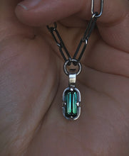 Load image into Gallery viewer, Discounted! Tourmaline Bicolor Charm