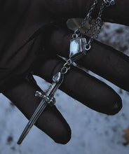 Load image into Gallery viewer, Aquamarine Frost Necklace |
