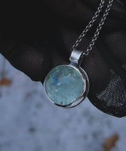Load image into Gallery viewer, Aquamarine Shimmer Pendant