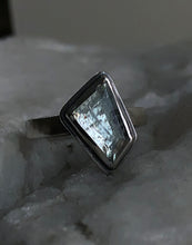 Load image into Gallery viewer, Aquamarine Ring~ size 7.5