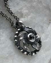 Load image into Gallery viewer, Onyx Datura charm