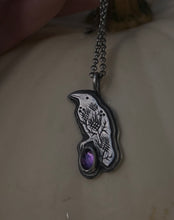 Load image into Gallery viewer, Thistle Raven {Crow} ~ Folklore Familiar