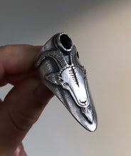 Load image into Gallery viewer, Halloween sale~Black Phillip Ring~ size 7