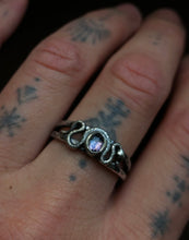 Load image into Gallery viewer, Sapphire Serpent Stacker ~size 7