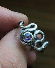 Load image into Gallery viewer, Sapphire Sea serpent ~ sz 7.25