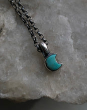 Load image into Gallery viewer, Turquoise Moon Charm |