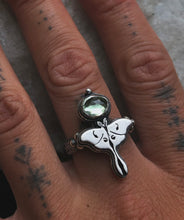 Load image into Gallery viewer, Luna Moth Ring~ Sz 7.25