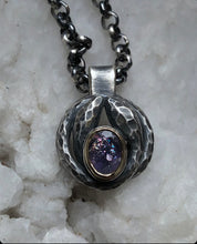 Load image into Gallery viewer, Lilith Serpent Medallion ~All silver version