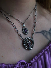 Load image into Gallery viewer, Lilac Serpent Talisman ~