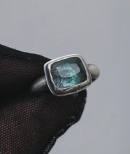 Load image into Gallery viewer, On Sale🌲Tundra Tourmaline Ring ~ Size 7.75-8