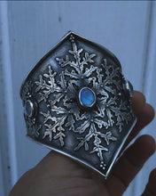 Load image into Gallery viewer, Snowflake Cuff ~ size small