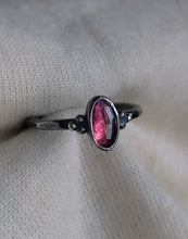 Load image into Gallery viewer, Berry Tourmaline Stacker ~ size 6.25