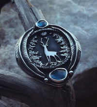 Load image into Gallery viewer, Moonstone Woodland Deer~ November Made to order