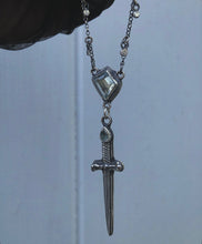 Load image into Gallery viewer, Aquamarine Frost Necklace |