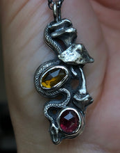 Load image into Gallery viewer, Tourmaline Forager Pendant ~