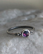 Load image into Gallery viewer, Sapphire Stacking Ring~ sz 6.75/7