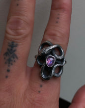 Load image into Gallery viewer, Sapphire Serpent Ring ~ size 7