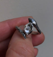 Load image into Gallery viewer, Quartz Serpent ring~ Made to order