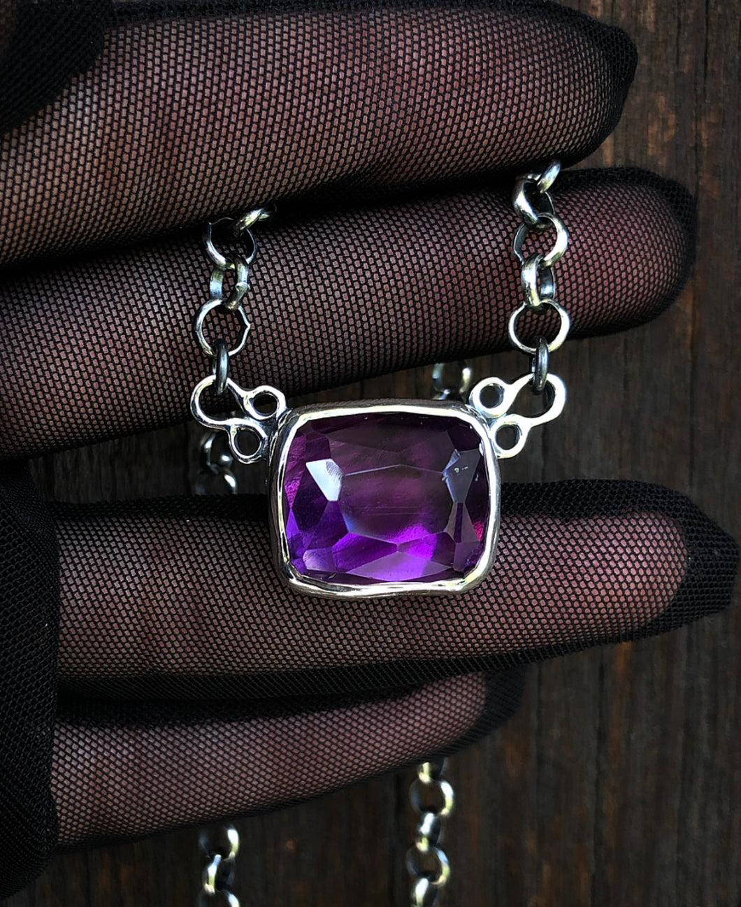 Amethyst Choker