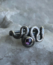 Load image into Gallery viewer, Sapphire Sea serpent ~ sz 7.25