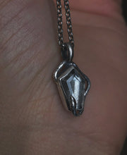 Load image into Gallery viewer, Serpent + Coffin Charm Pendant