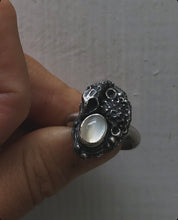 Load image into Gallery viewer, On Sale! Oceanic Moonstone Ring ~ Size 7.25-7.5