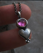 Load image into Gallery viewer, Tourmaline Heart Pendant