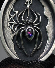 Load image into Gallery viewer, Sapphire Spider Talisman