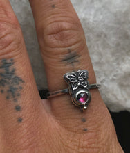 Load image into Gallery viewer, Mini Butterfly Stacking Ring~ sz 7.5