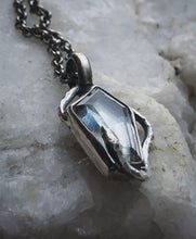 Load image into Gallery viewer, Serpent + Coffin Charm Pendant