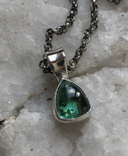 Load image into Gallery viewer, Green Tourmaline Pendant