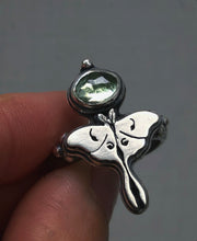 Load image into Gallery viewer, Luna Moth Ring~ Sz 7.25