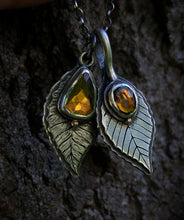 Load image into Gallery viewer, Birch Leave Charm # 2