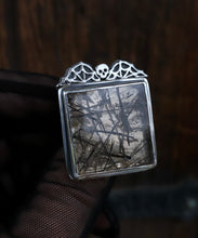 Load image into Gallery viewer, Memento Mori ring~ size 7.75-8