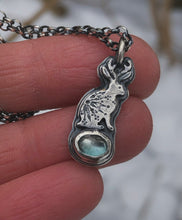 Load image into Gallery viewer, Folklore Familiar~ Jackalope + Tourmaline *Discounted*