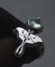 Load image into Gallery viewer, Luna Moth Ring~ Sz 7.25