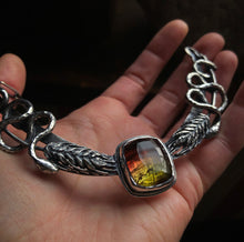 Load image into Gallery viewer, Demeter Neck Collar ~ Tourmaline