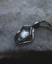 Load image into Gallery viewer, Serpent + Coffin Charm Pendant