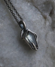 Load image into Gallery viewer, Serpent + Coffin Charm Pendant