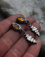 Load image into Gallery viewer, Oak Leaf Earrings